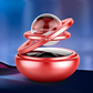 Solar Car Air Freshener Rotating Double-Ring For Car Dashboard