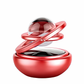 Solar Car Air Freshener Rotating Double-Ring For Car Dashboard